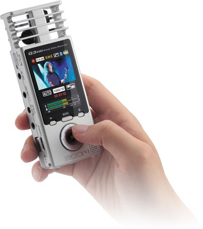 SME, Inc. : Audio Recorders : Zoom Q3HD Digital Video Recorder